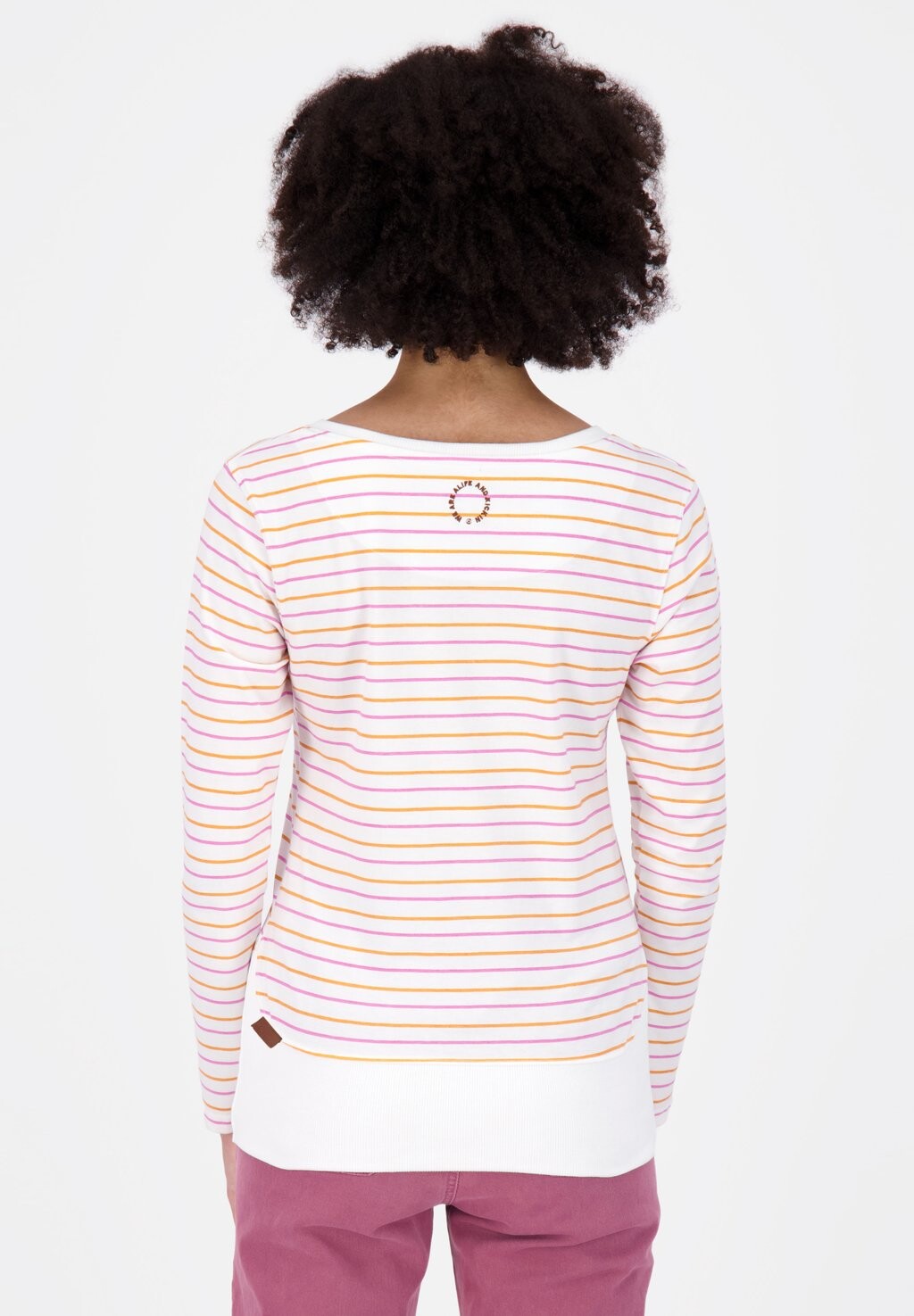 

Топ с длинными рукавами CONNYAK Z LONGSLEEVE alife & kickin, кремовый