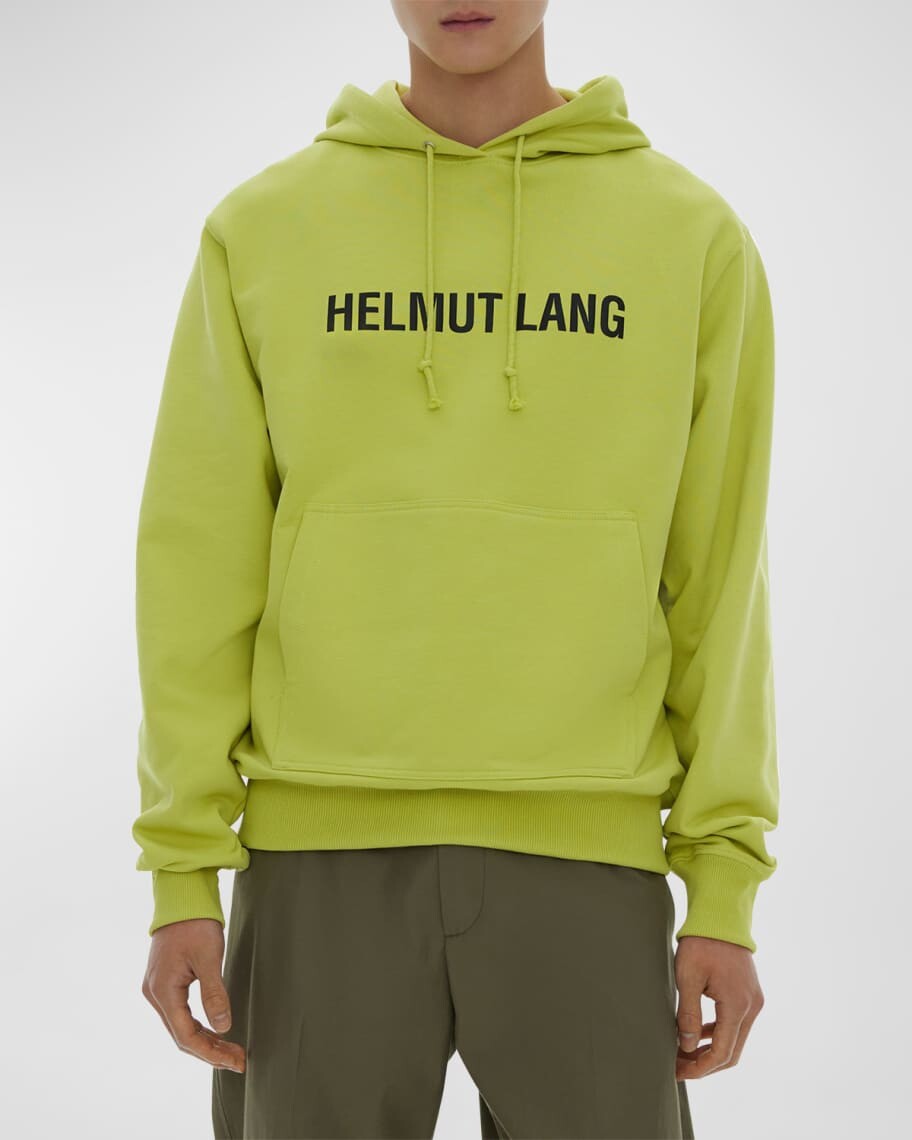 

Мужская худи с логотипом Core Helmut Lang, Зеленый