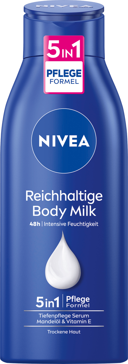 Молочко для ухода за телом 5в1 0,4 л. NIVEA нежное молочко для ухода за телом 400мл nivea
