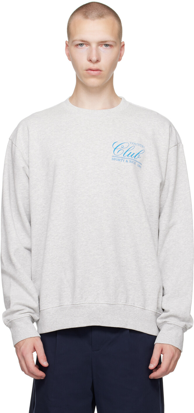 

Толстовка Sporty & Rich Grey 94 Country Club