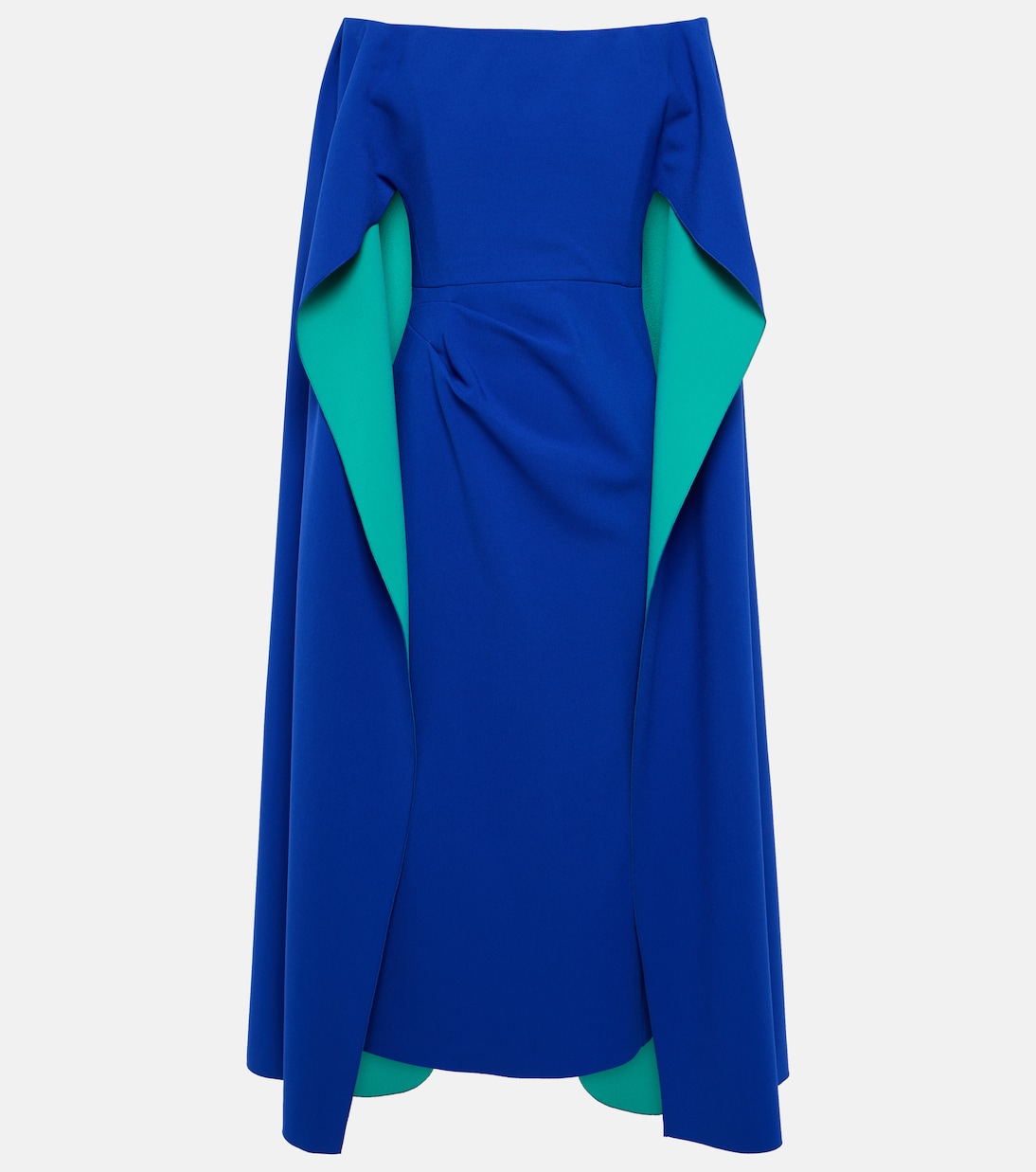 Платье guiomar с накидкой Roksanda, синий