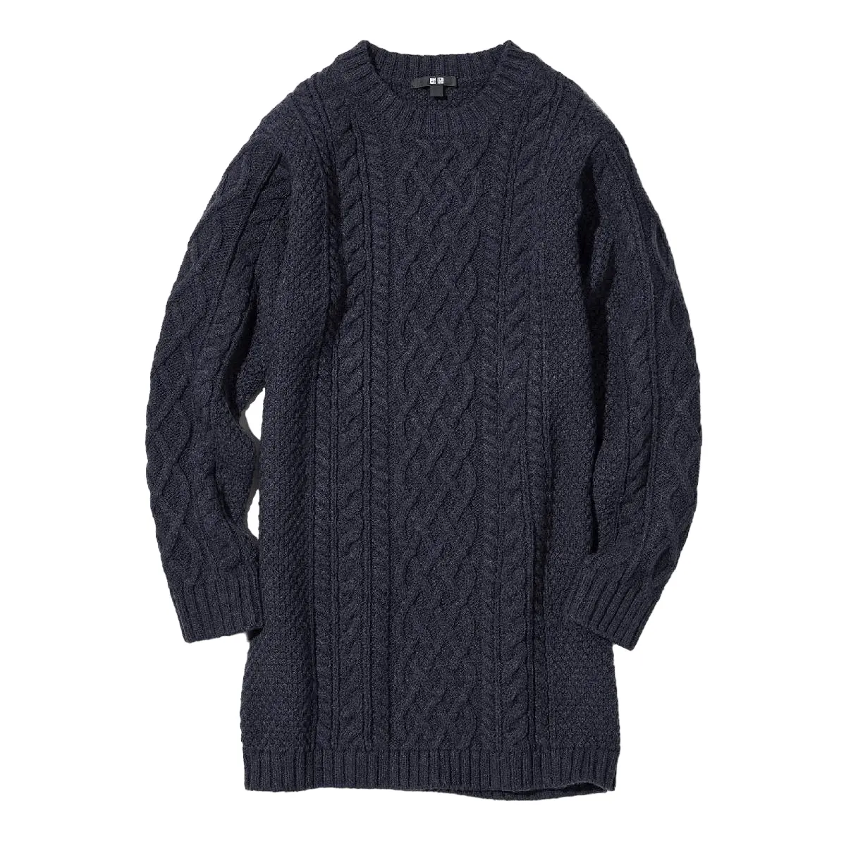 

Платье вязанное Uniqlo, темно-синий