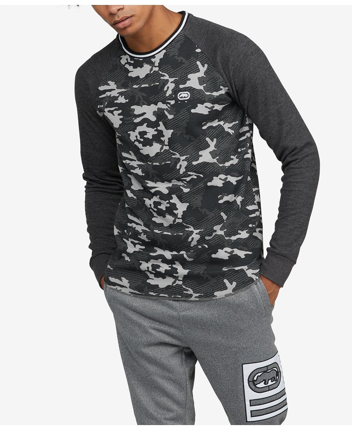 

Мужской термосвитер triple threat Ecko Unltd, темно-серый