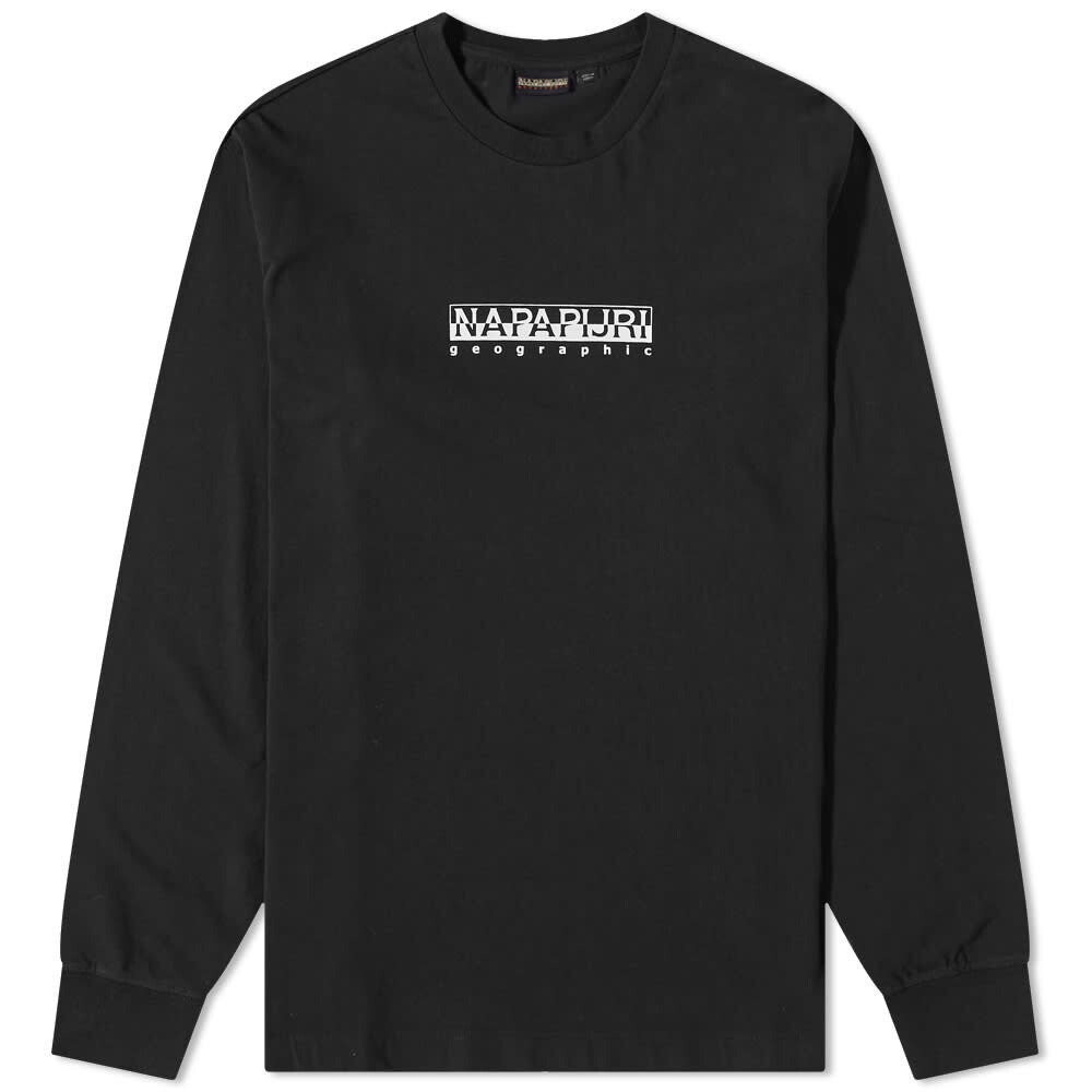 

Футболка Napapijri Long Sleeve Sox Box Tee
