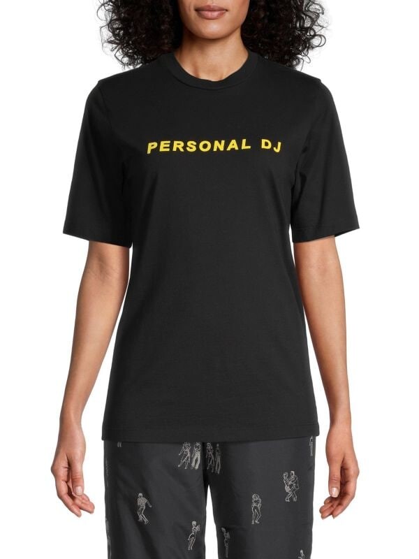 

Футболка Kirin Personal Dj Flock, черный / желтый