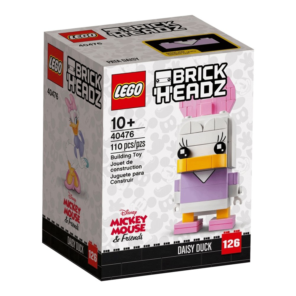 Конструктор LEGO BrickHeadz 40476 Дейзи Дак конструктор lego brickheadz alex 40624 86 деталей
