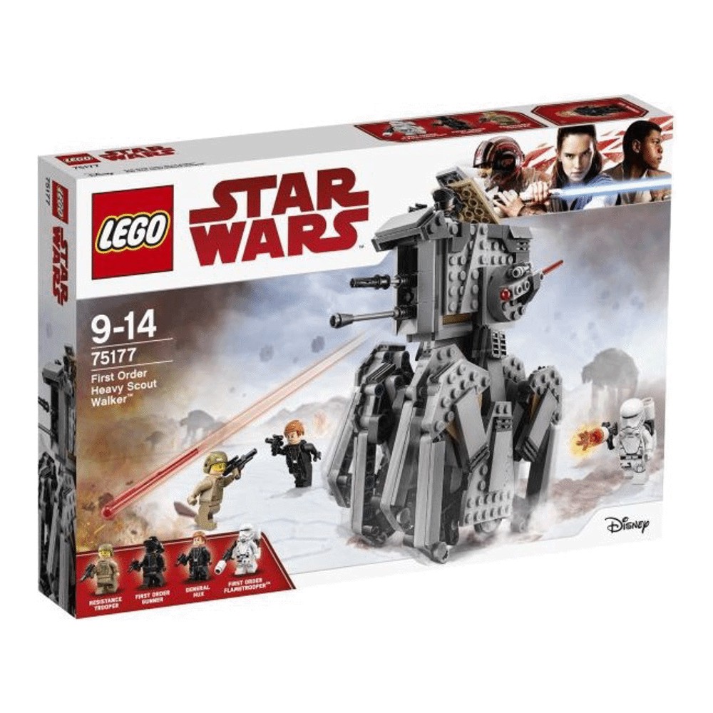 lego тяжелый разведывательный шагоход первого ордена Конструктор LEGO Star Wars 75177 Тяжелый разведывательный шагоход Первого Ордена