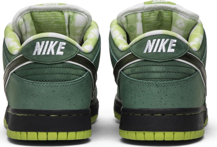 Nike dunk green top lobster