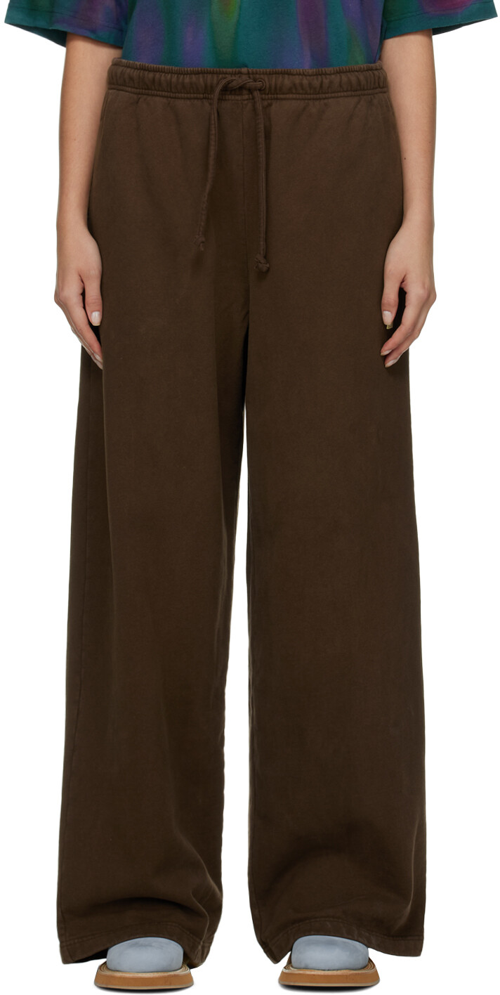 

Коричневые выцветшие брюки для отдыха Acne Studios