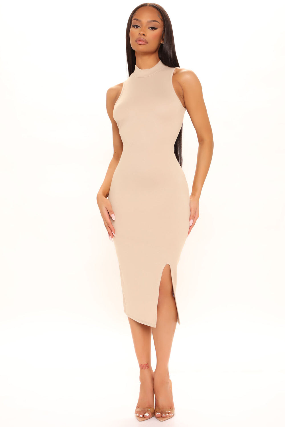 

Платье Fashion Nova JD45646, мокко