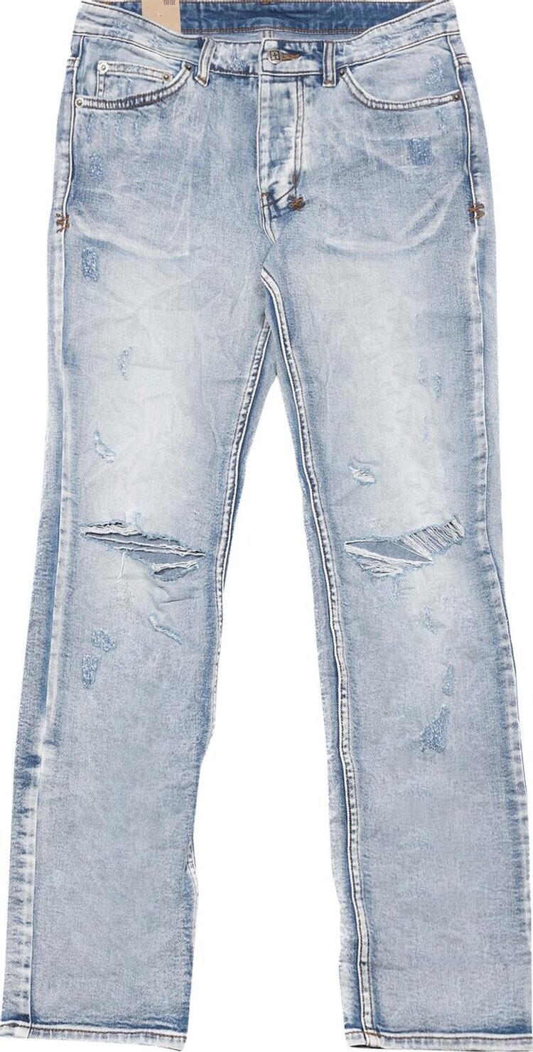 

Джинсы Ksubi Hazlow City High Trashed Jeans 'Blue', синий