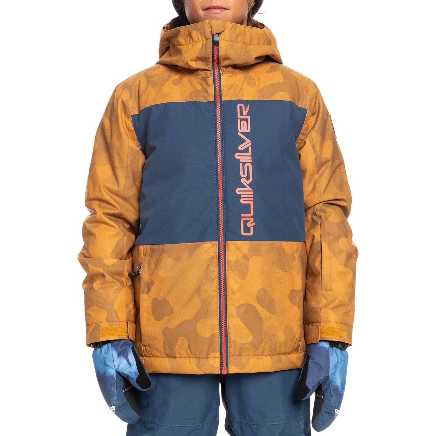 

Куртка Quiksilver Side Hit для мальчиков, коричневый