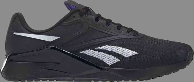 

Кроссовки nano x2 'black white' Reebok, черный, Черный;серый