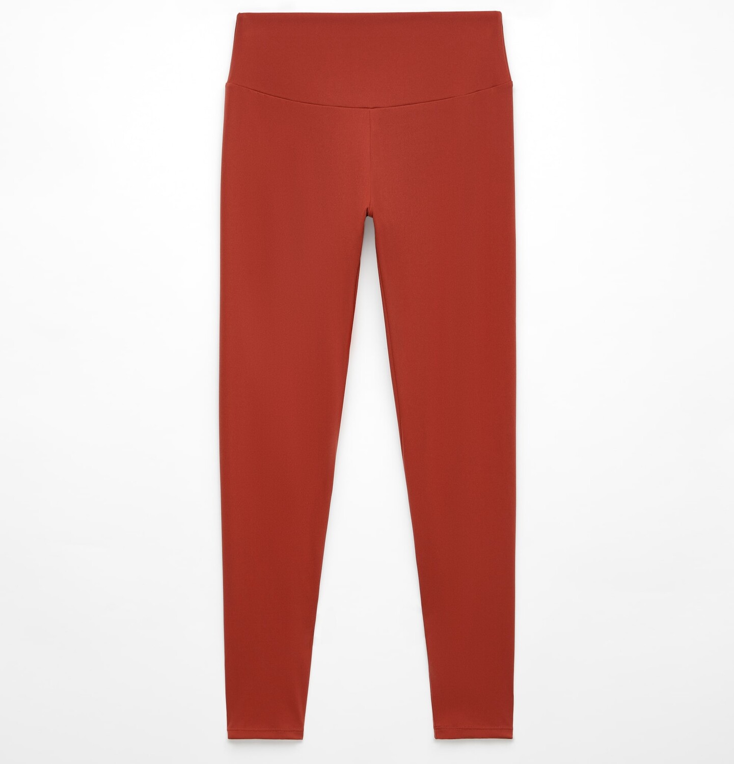 

Легинсы Oysho Comfortlux High-rise Ankle-length, красно-коричневый
