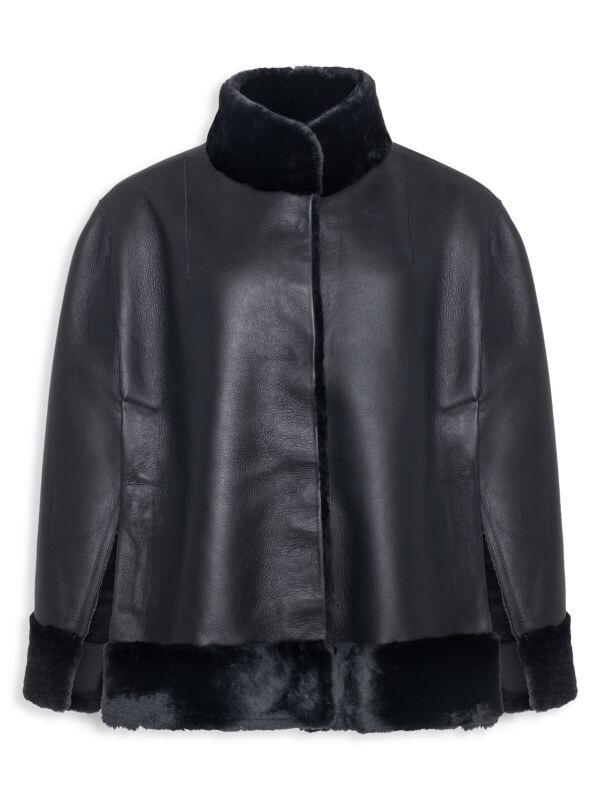 

Накидка из овчины made for generations WOLFIE FURS Black, Серый