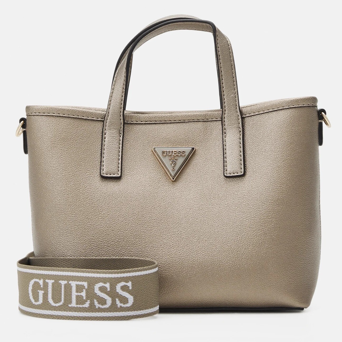 

Сумка-тоут Guess Latona Mini, бежевый