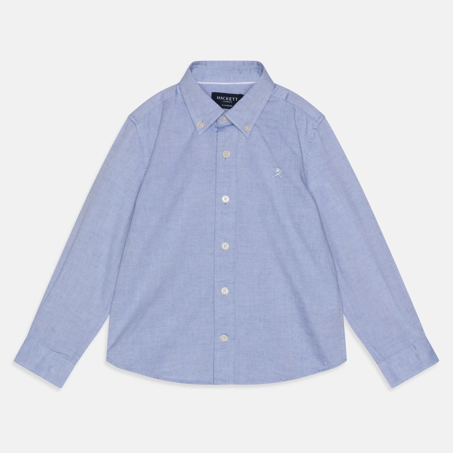 

Рубашка Hackett London Oxford, голубой