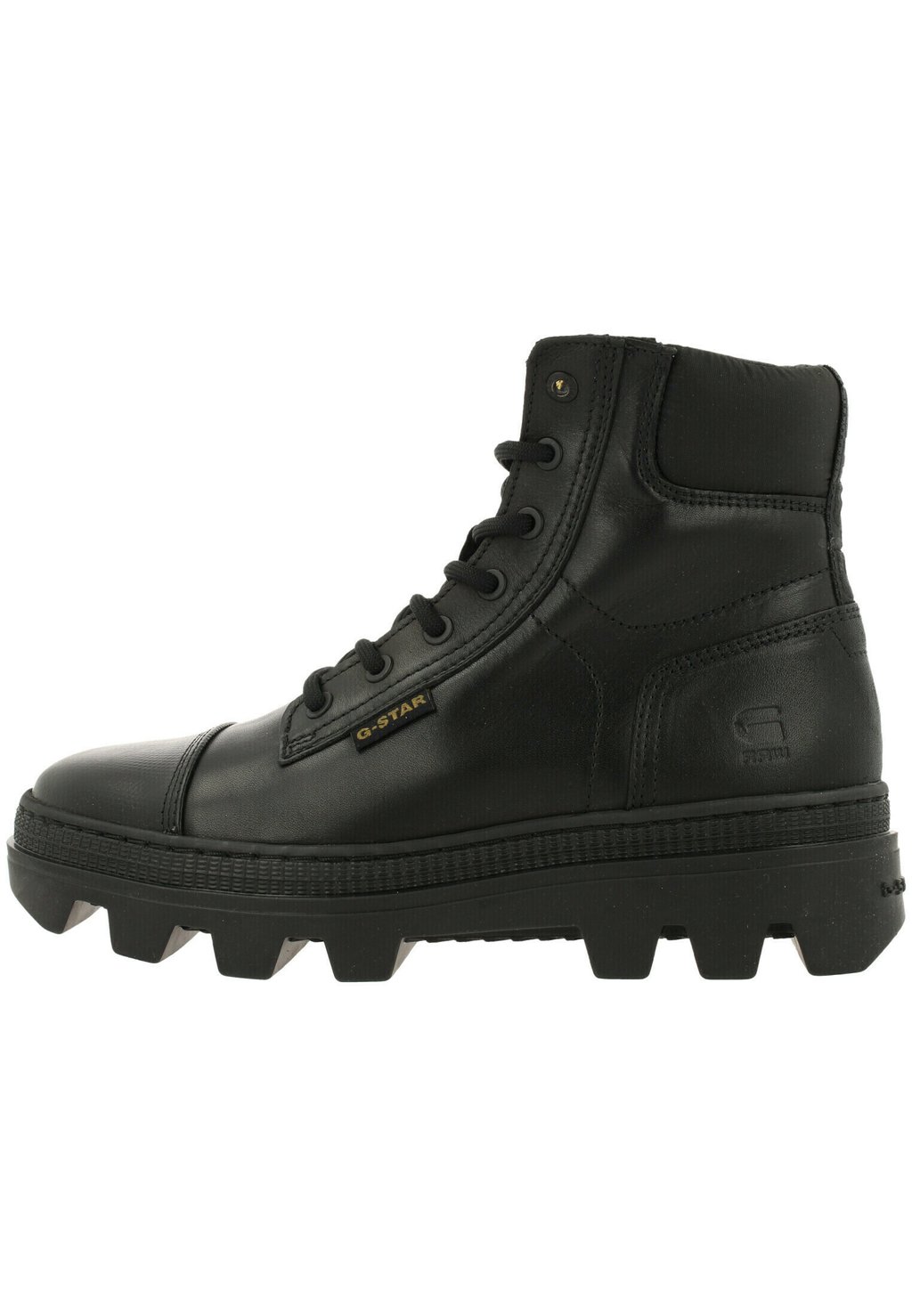 цена Ботинки со шнурками G-Star NOXER HGH LEA NYL, цвет black black
