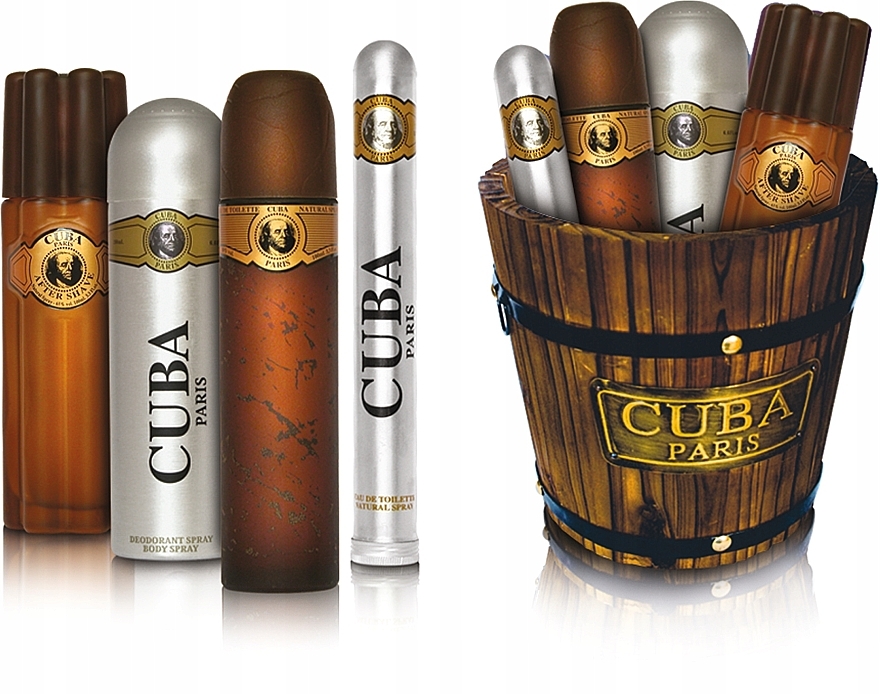 Парфюмерный набор Cuba Gold парфюмерный подарочный набор 3 шт cuba original cuba latino