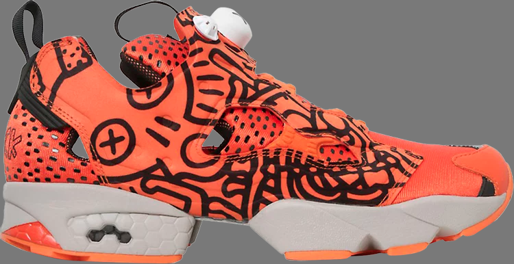 Reebok pump fury store keith haring