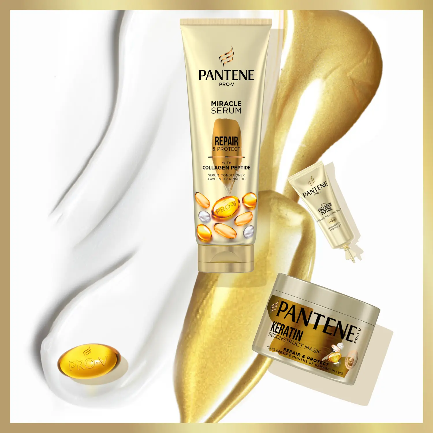 

Pantene Miracle уход за волосами, 45 мл