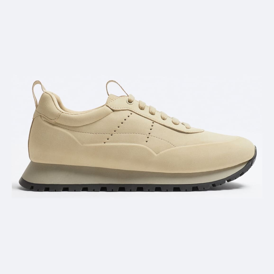 

Кроссовки Zara Monochrome Running, песочный