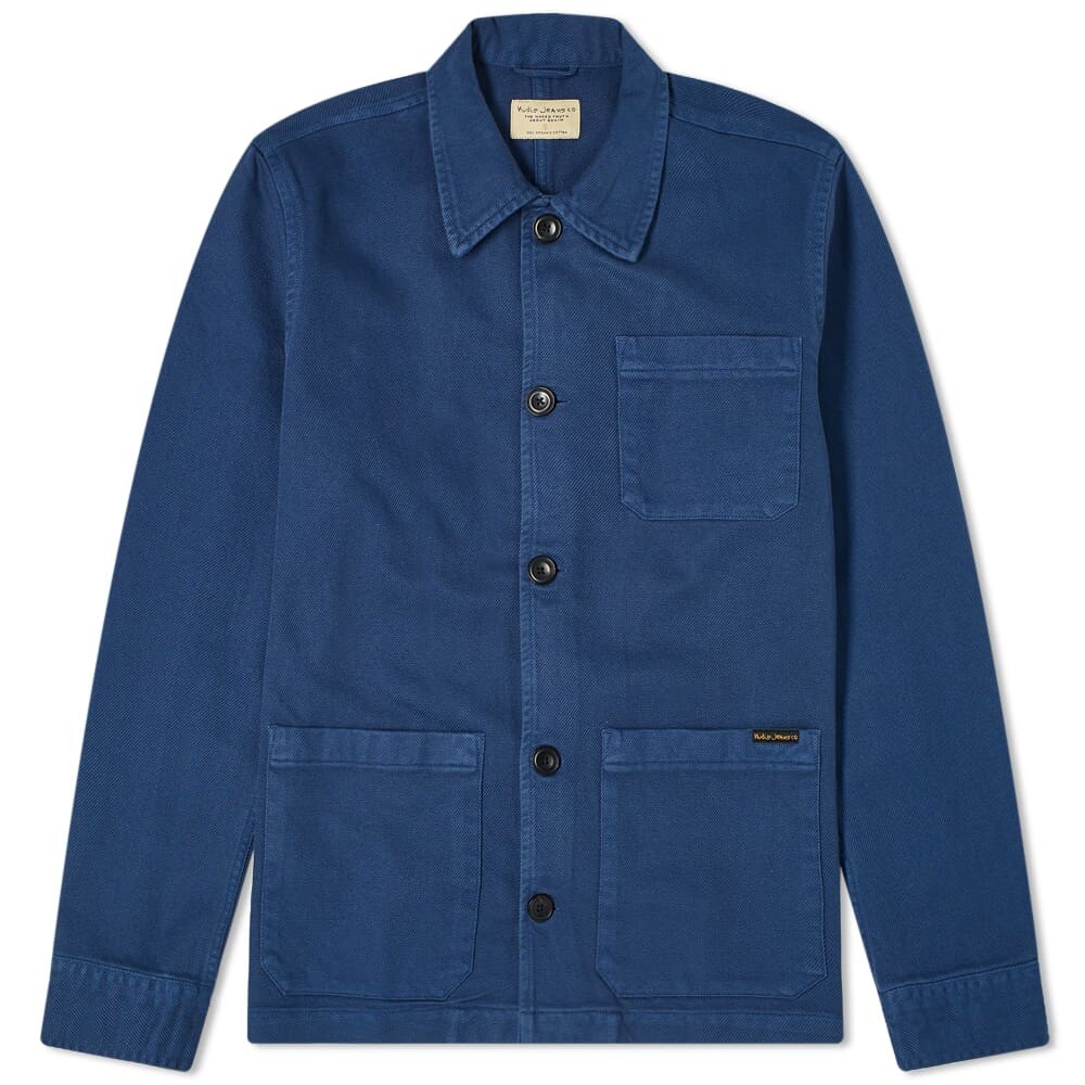 

udie Barney рабочая куртка Nudie Jeans Co, Синий