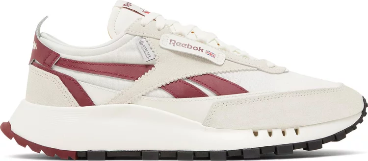 Кроссовки classic leather legacy gtx 'chalk collegiate burgundy' Reebok, красный - фото