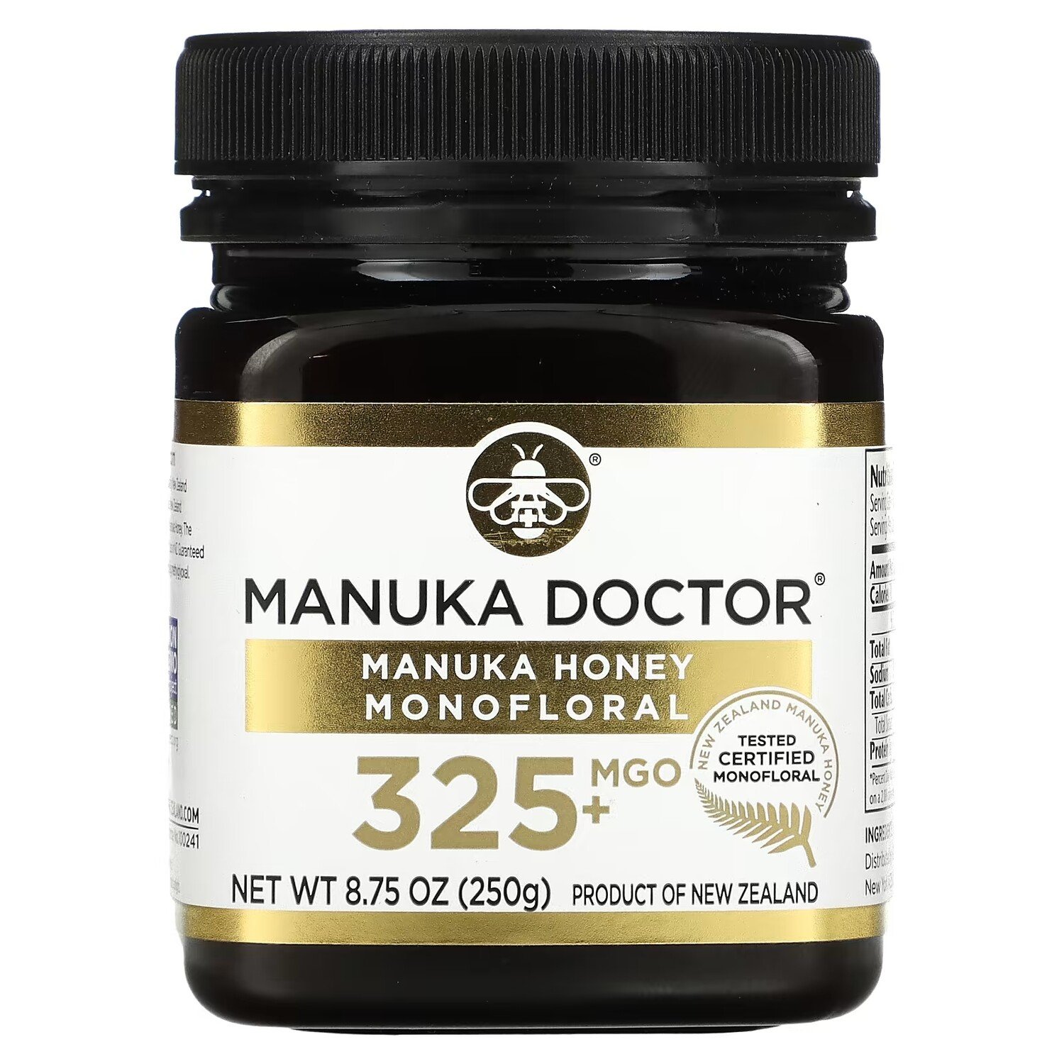 

Manuka Doctor монофлерный мед манука MGO 325+, 250 г