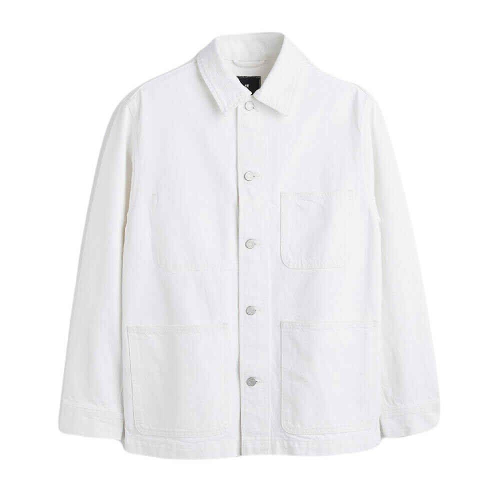 

Рубашка H&M Cotton Twill, белый