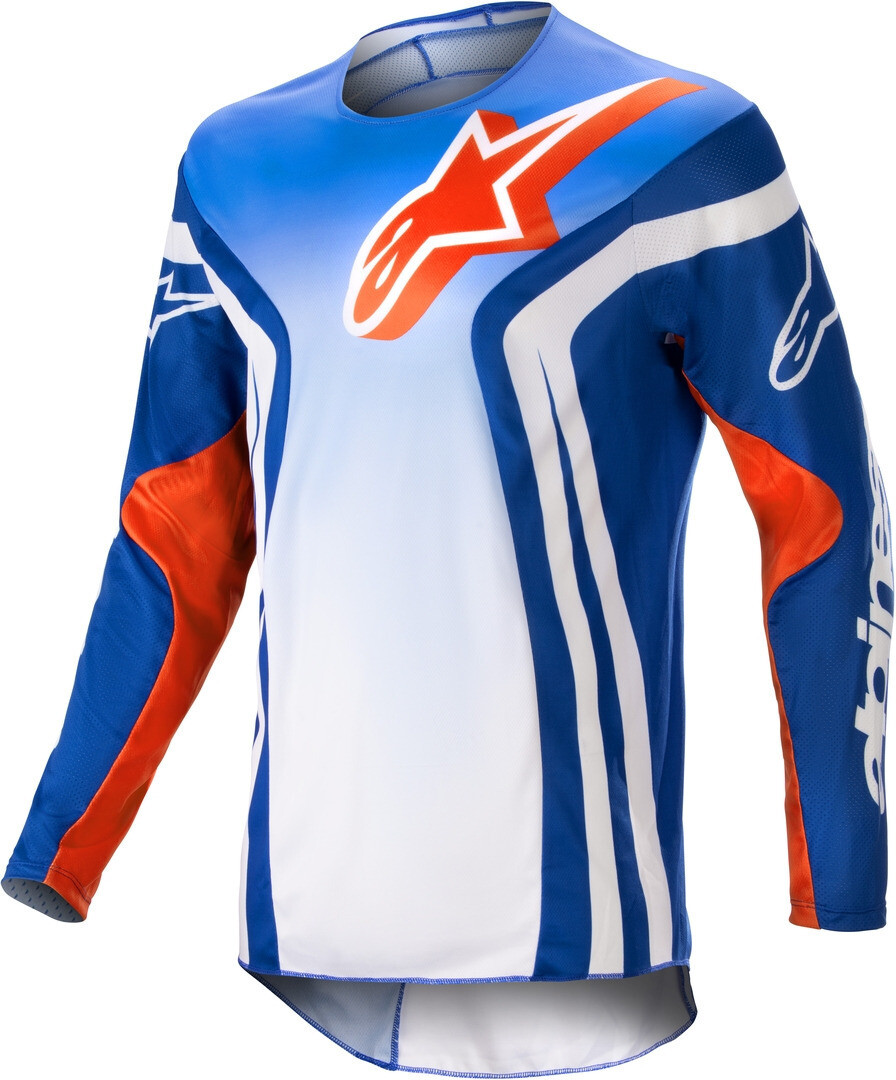 

Мотокросс джерси Alpinestars Racer Semi, синий/оранжевый