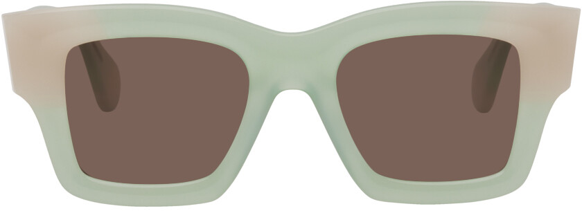 

Зеленые солнцезащитные очки Le Splash 'Les Lunettes Baci' Jacquemus