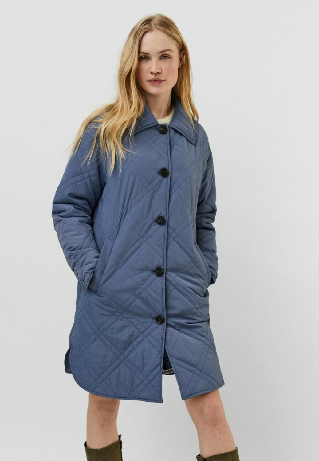 

Пальто короткое Vero Moda, синий