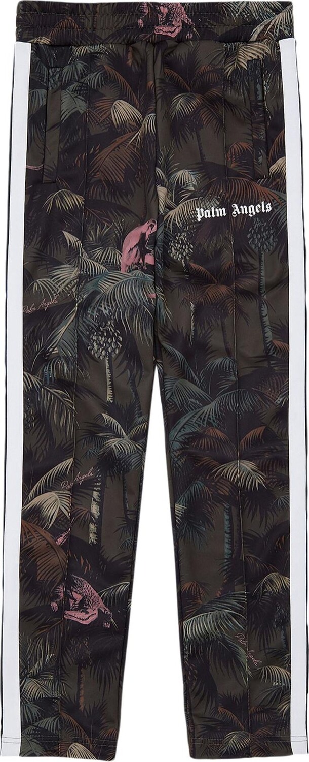 

Брюки Palm Angels Jungle Classic Track Pants 'Green', зеленый