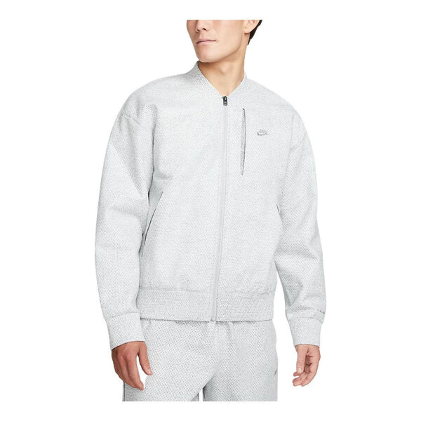 

Куртка Nike zipped bomber 'Grey', Серый