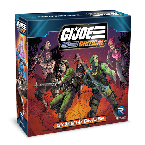 

Настольная игра G.I. Joe Mission Critical: Chaos Break Expansion