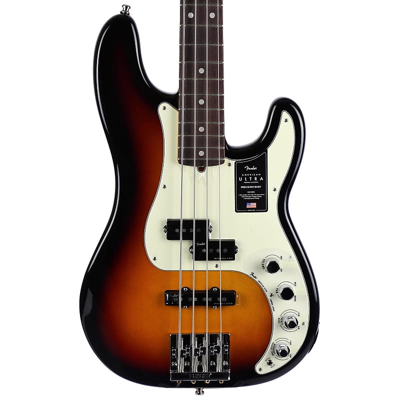 Fender American Ultra Precision Bass Rosewood, Ultraburst - фото