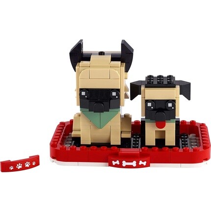 

Фигурка-конструктор Lego 40440 BrickHeadz немецкая овчарка