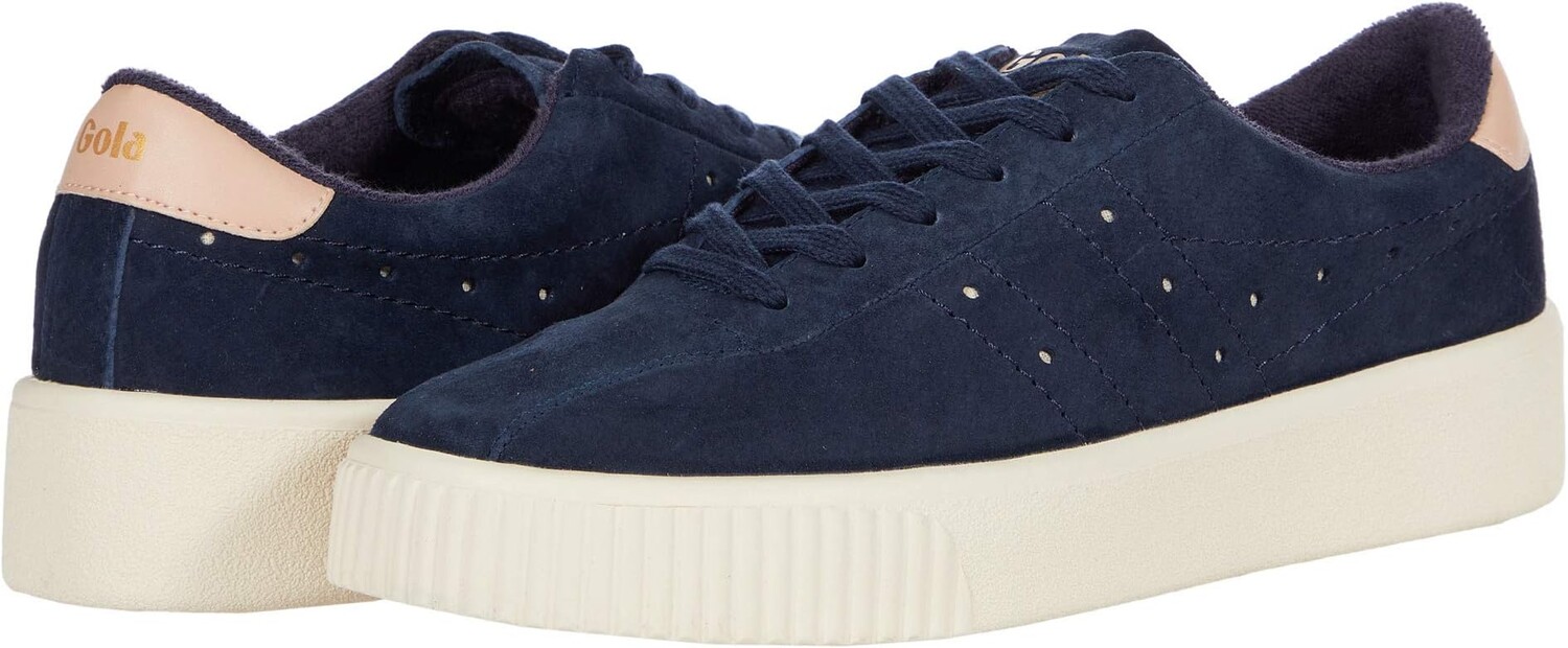 

Кроссовки Gola Super Court Suede, цвет Navy/Pearl Pink