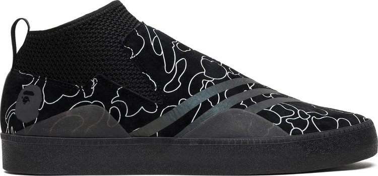 Adidas A Bathing Ape x 3ST.002 Core Black