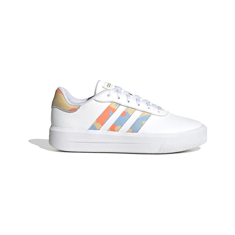 Кроссовки Adidas Court Platform H06298, белый кроссовки guess cleava platform молочный бежевый