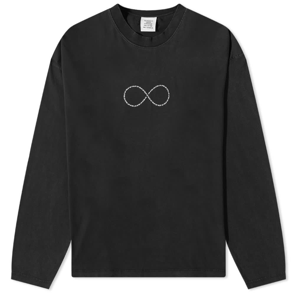 

Футболка VETEMENTS Long Sleeve Life After Life Infinity Tee