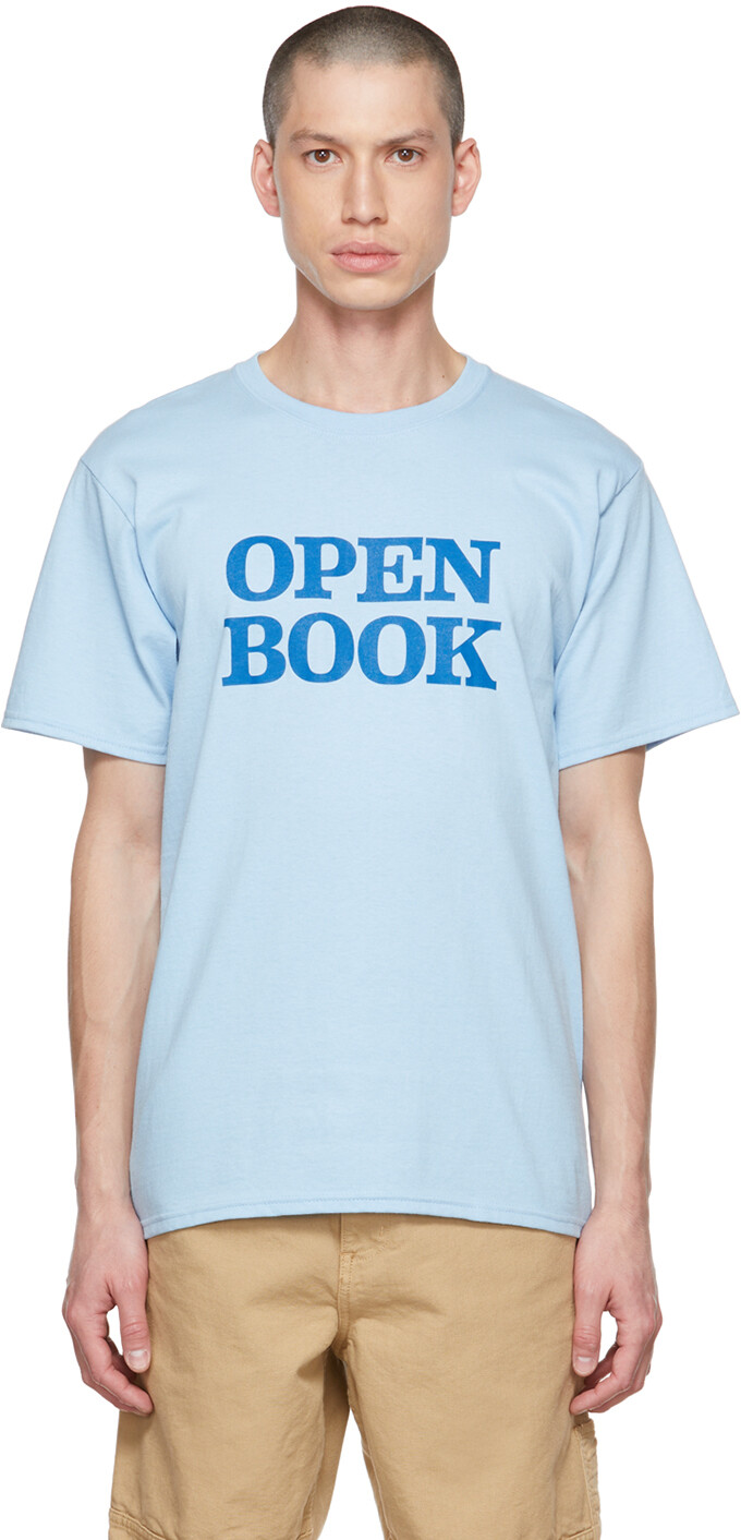 

Синяя футболка \Открытая книга\"" Cowgirl Blue Co
