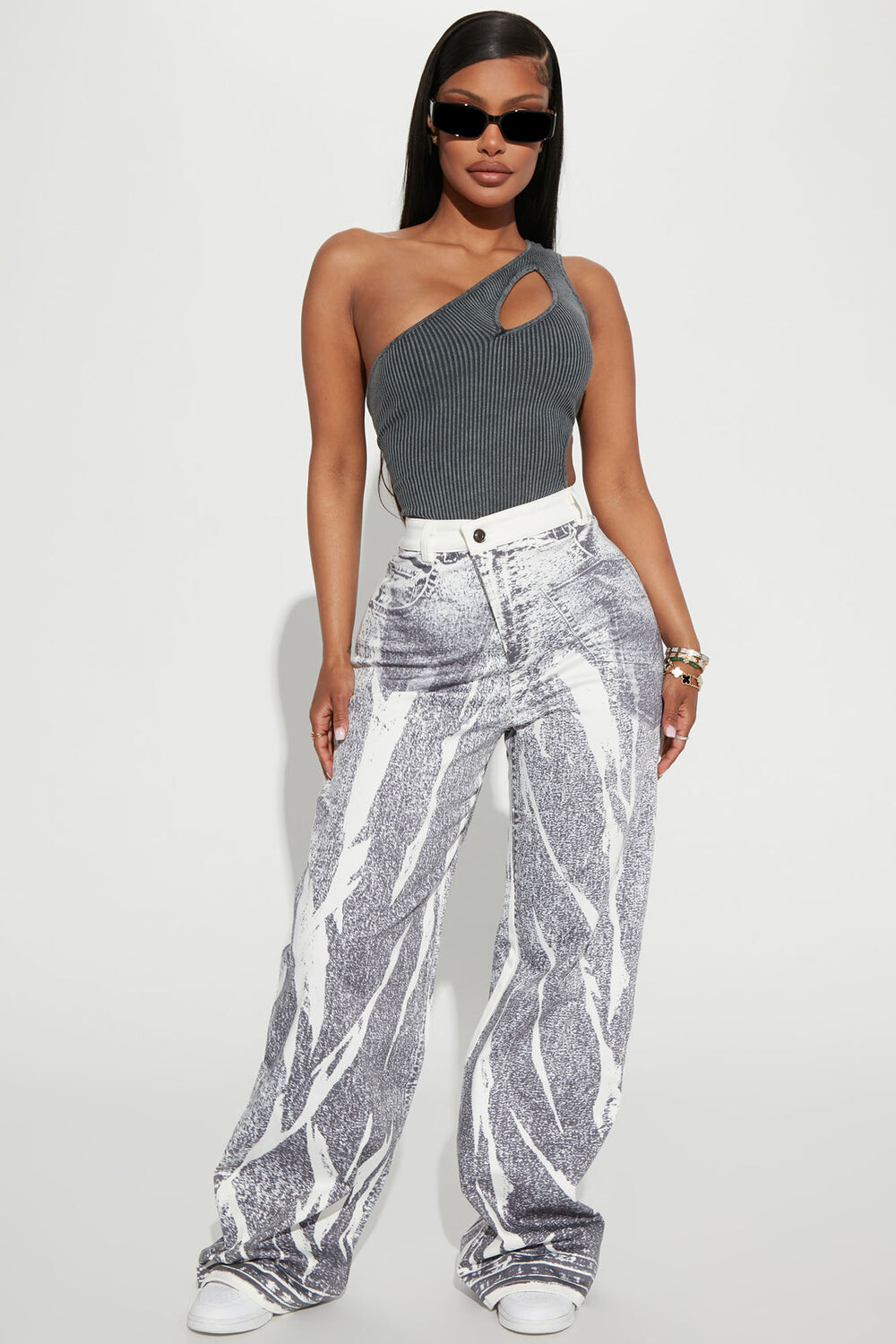 

Брюки Fashion Nova LP10937BFN, серый