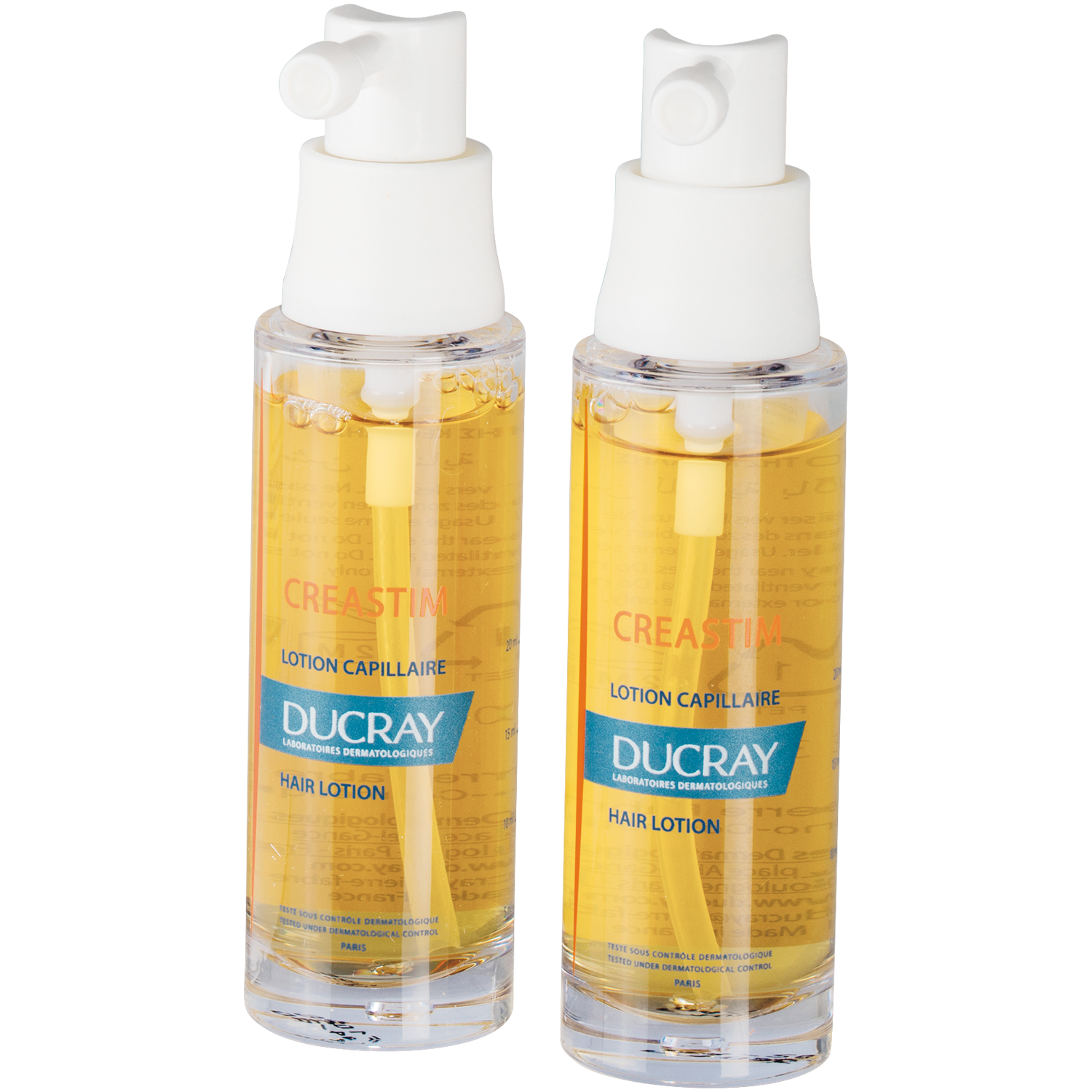 Ducray Creastim жидкость против выпадения волос, 2х30 мл/1 упаковка ducray creastim лосьон против выпадения волос 60 мл
