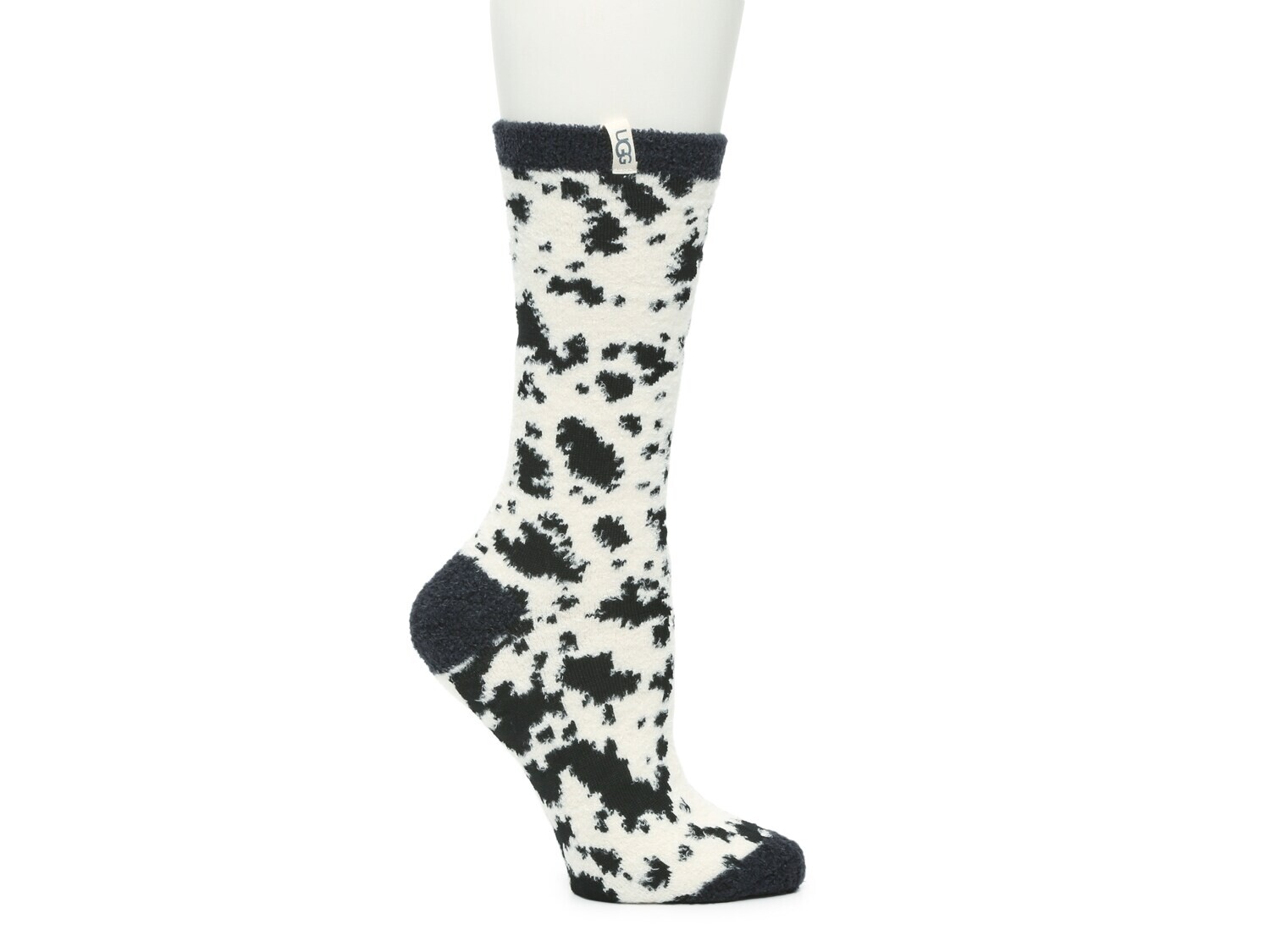 

Носки Leslie Hearts Crew UGG, черно-белый