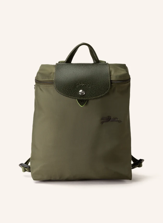 Рюкзак le pliage green Longchamp, зеленый