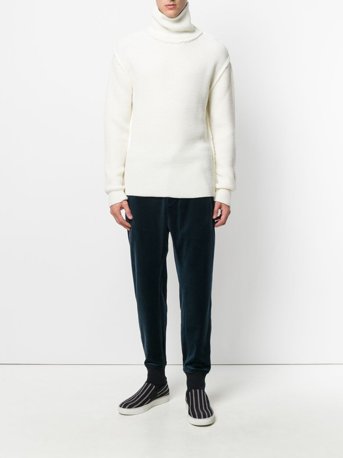 

3.1 Phillip Lim суженные книзу брюки с заниженным шаговым швом, синий