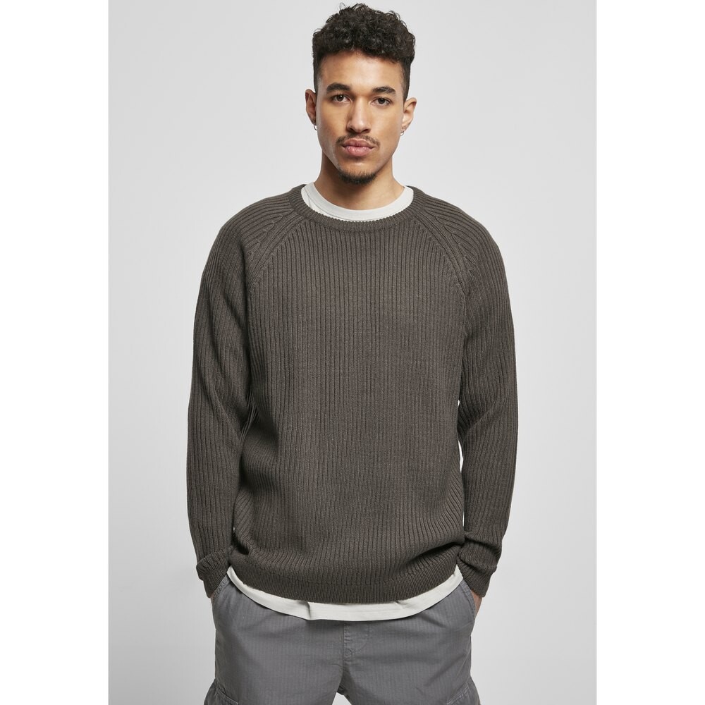 

Свитер Urban Classics Raglan Ribbed, черный