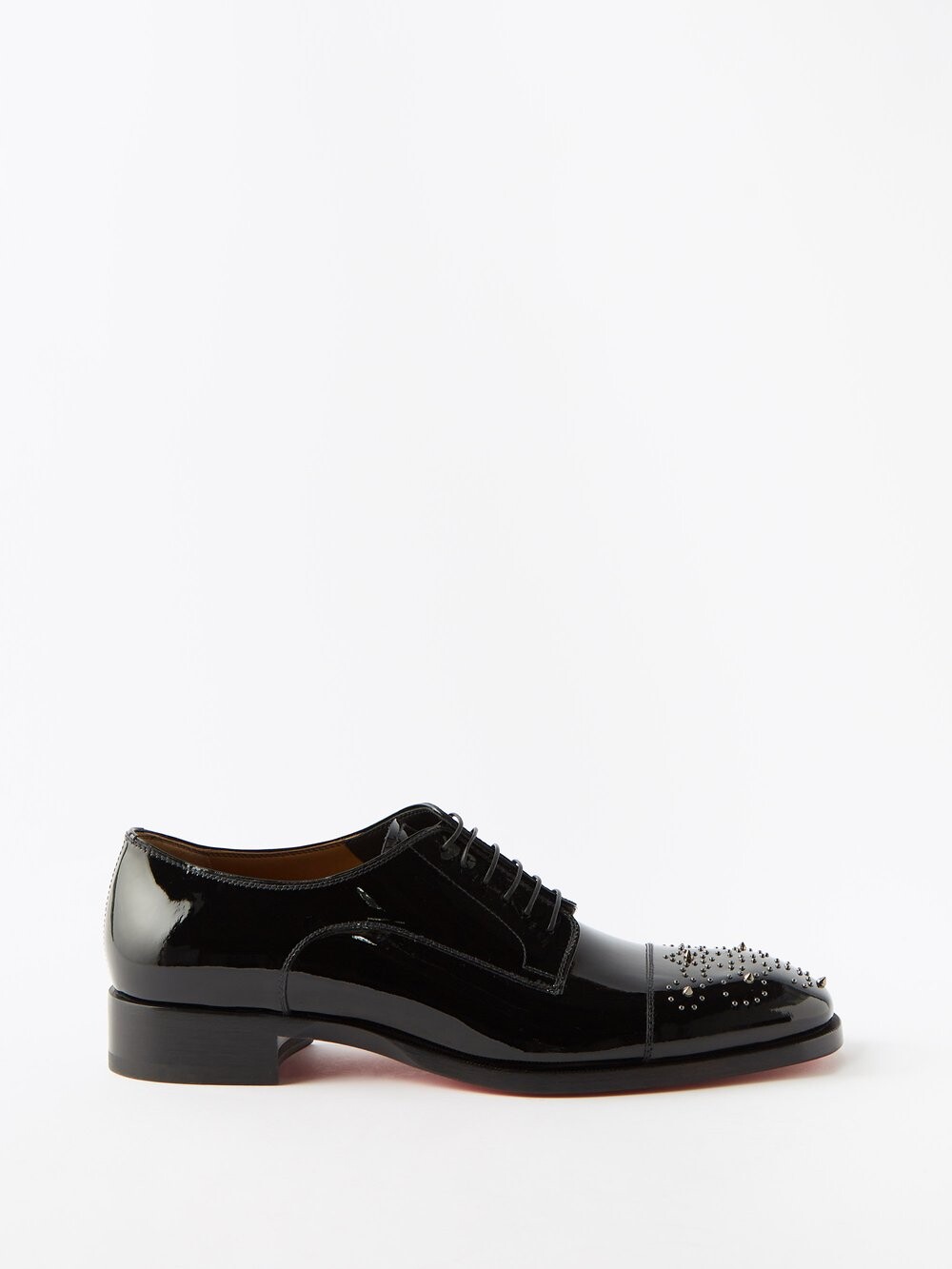 

Мальтийские лакированные туфли дерби Christian Louboutin, черный